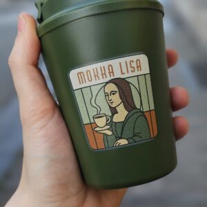 Mokka Lisa koffie cup